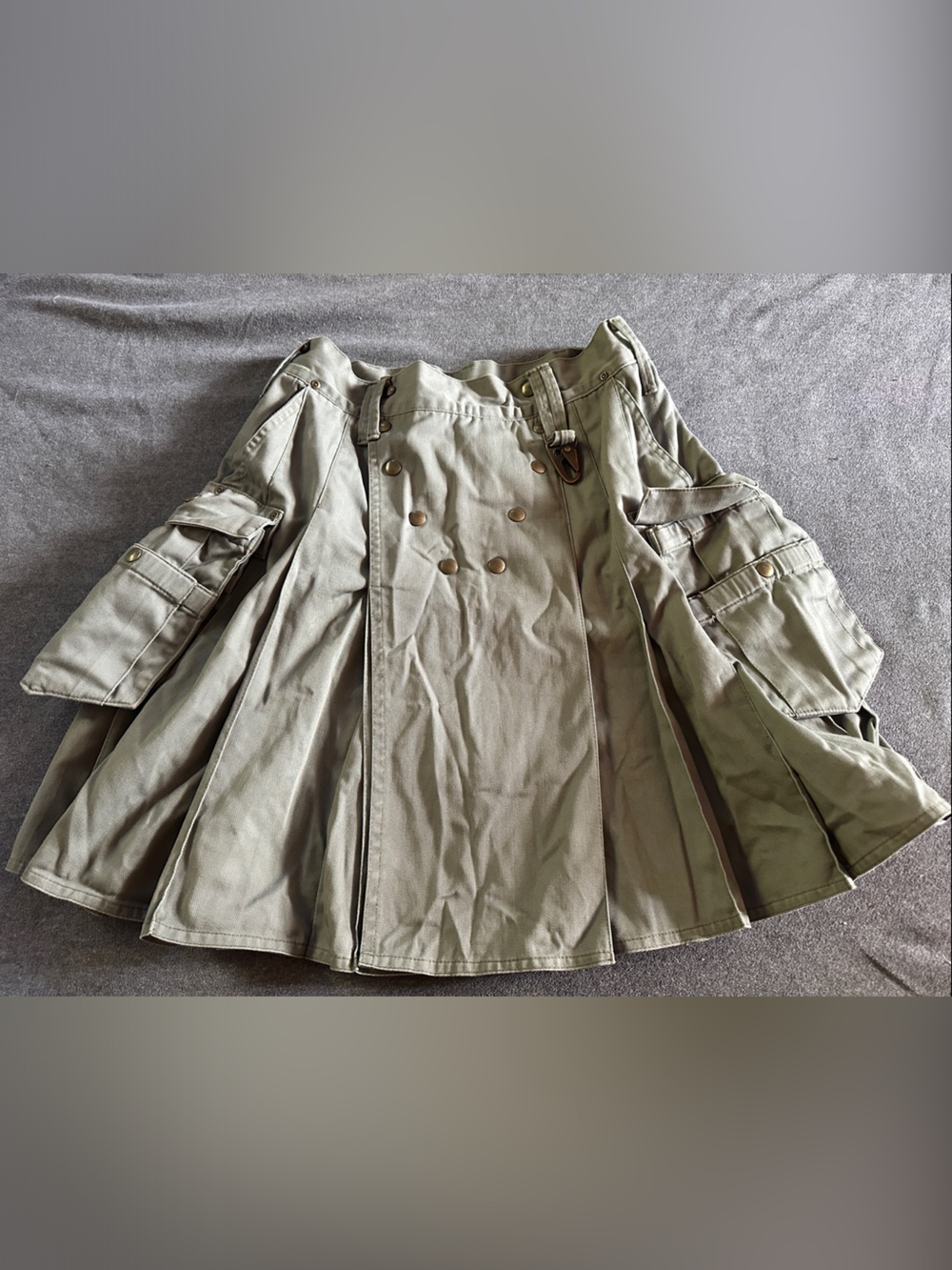 Men's Olive Green UtiliKilt sz 34 for pants sz 34